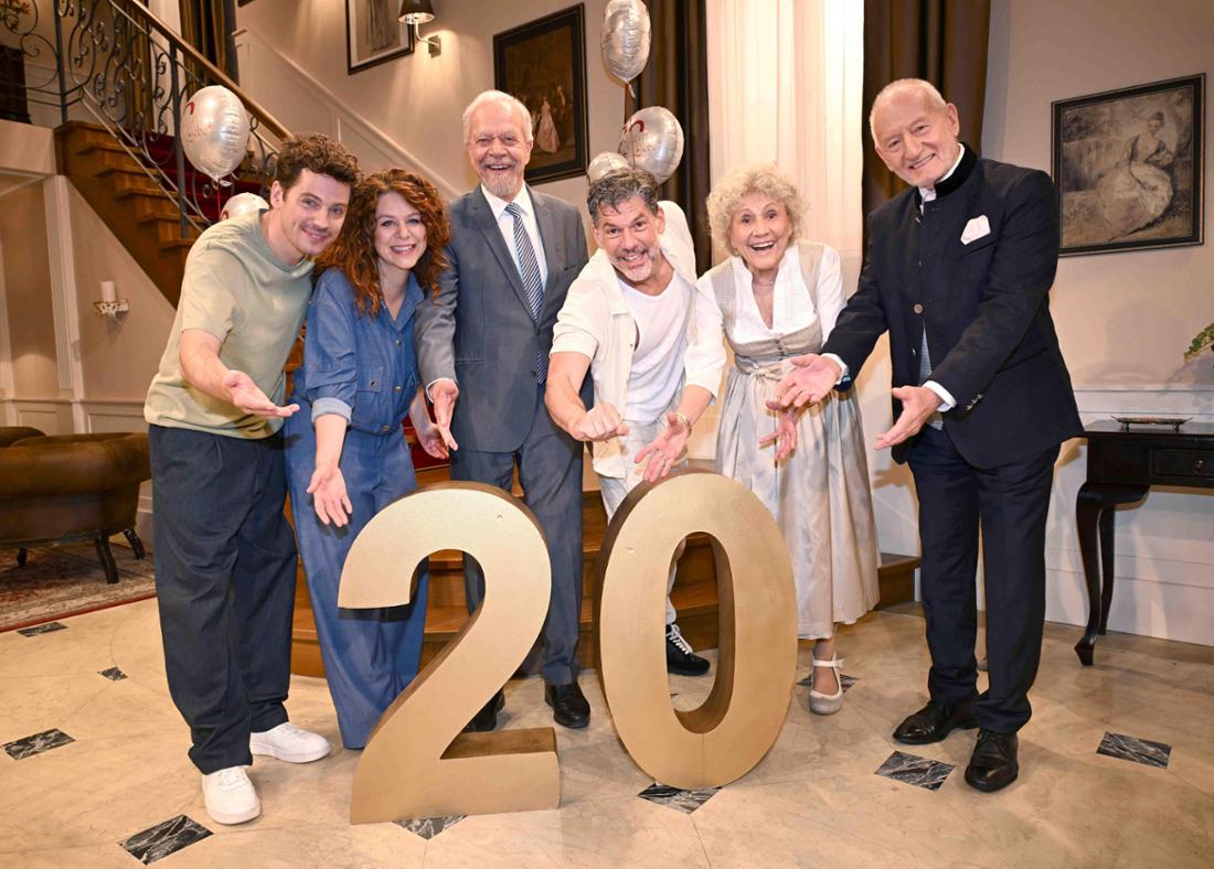 Seriendauerbrenner: Seit 20 Jahren wird „Sturm der Liebe“ in den Bavaria Filmstudios produziert.