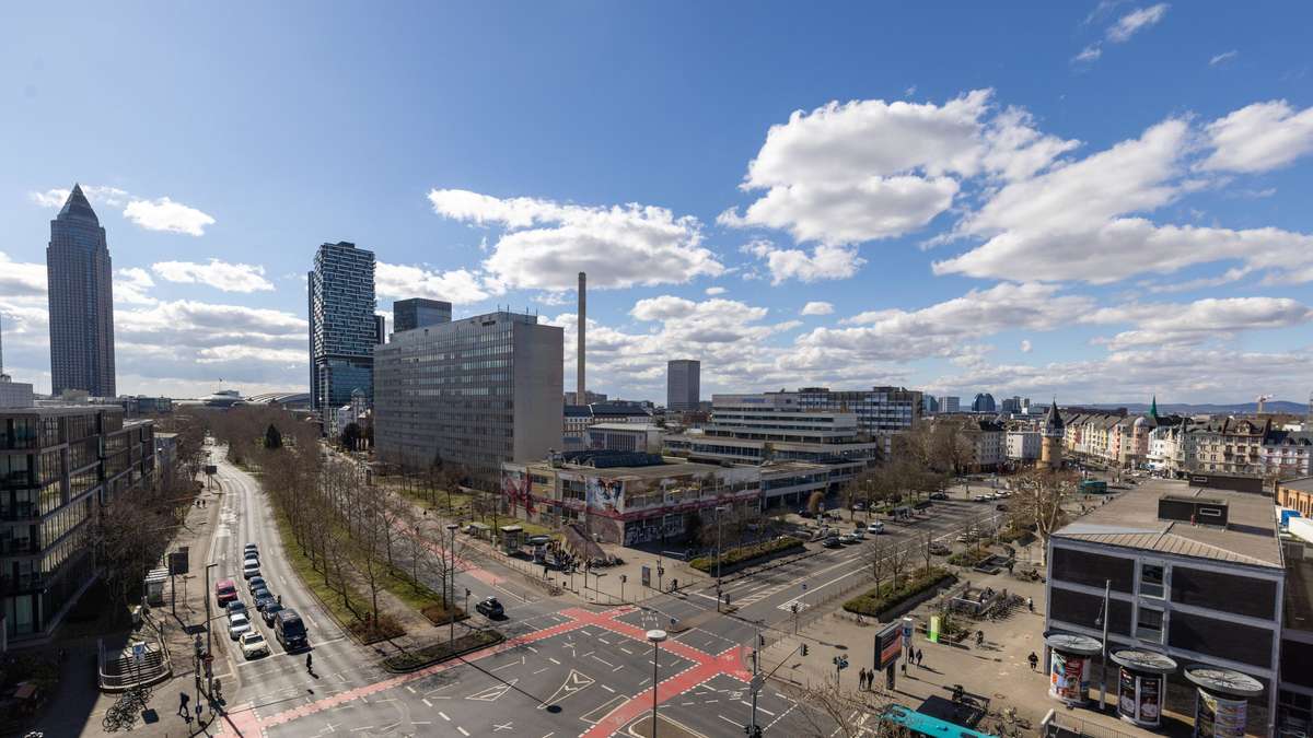Bockenheimer Landstraße in Frankfurt wird für Jahre zur Einbahnstraße