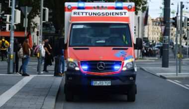 Zwei Männer landen im Krankenhaus