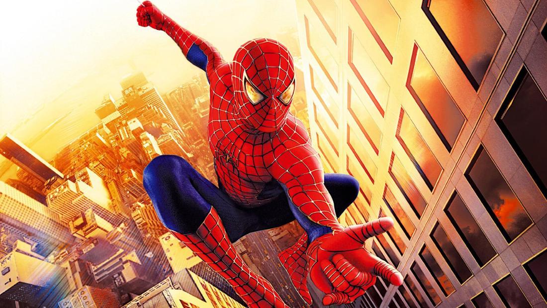 Keyartmotiv zu „Spider-Man“ (2002)