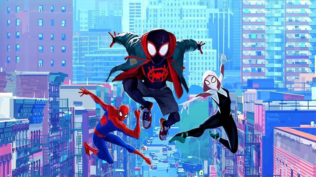 Keyartmotiv zu „Spider-Man: Into the Spider-Verse“ (2018)