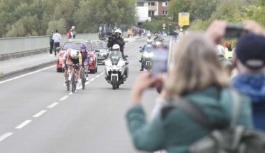 2. Etappe der Deutschland Tour: Spektakel am Stockumer Damm
