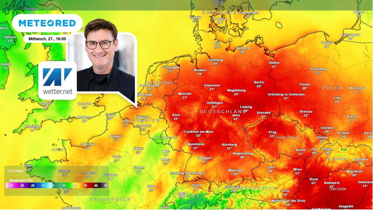 Ex-Hurrikan rast auf Europa zu