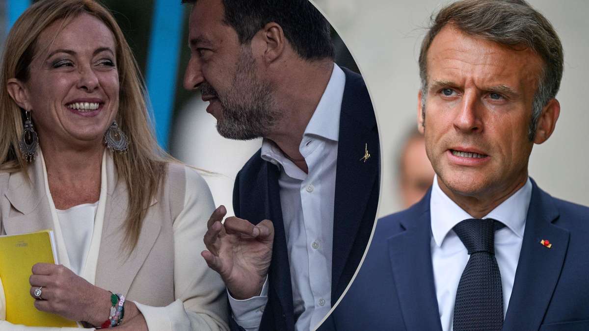 Macron soll sich „an die Tram zu hängen“: Meloni-Verbündeter schimpft über Ukraine-Pläne