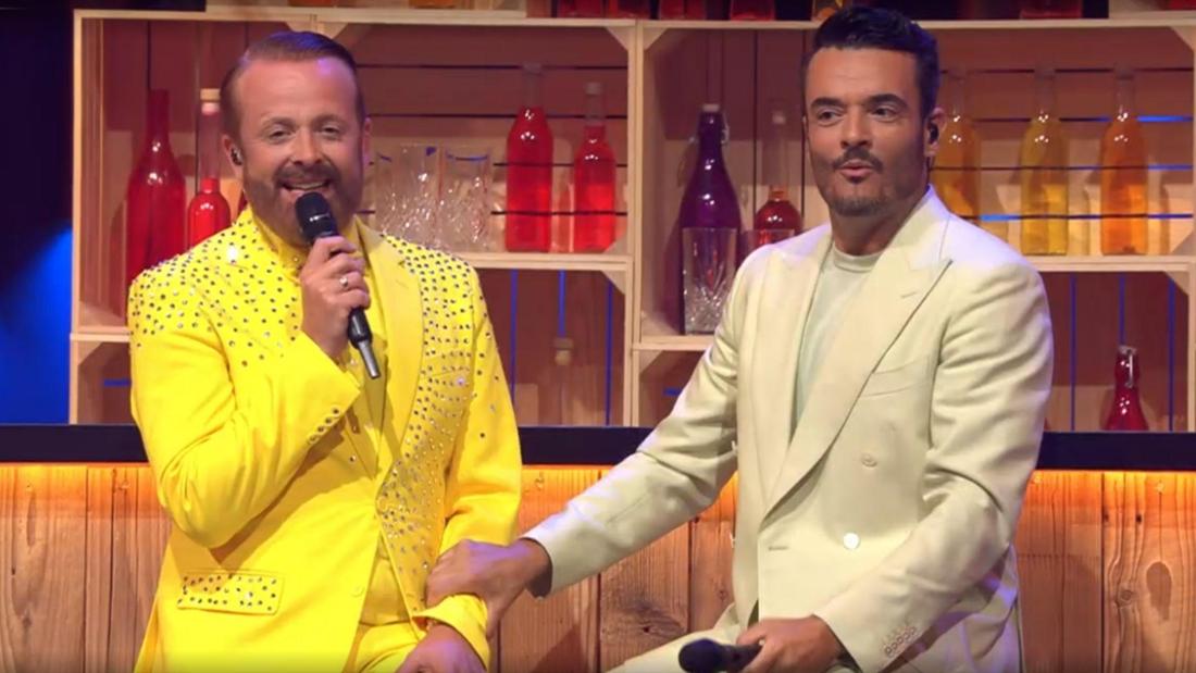 Die Ex-Bro‘Sis-Mitglieder Ross Antony und Giovanni Zarrella erleben in der „Giovanni Zarrella Show“ einen Gänsehaut-Moment.