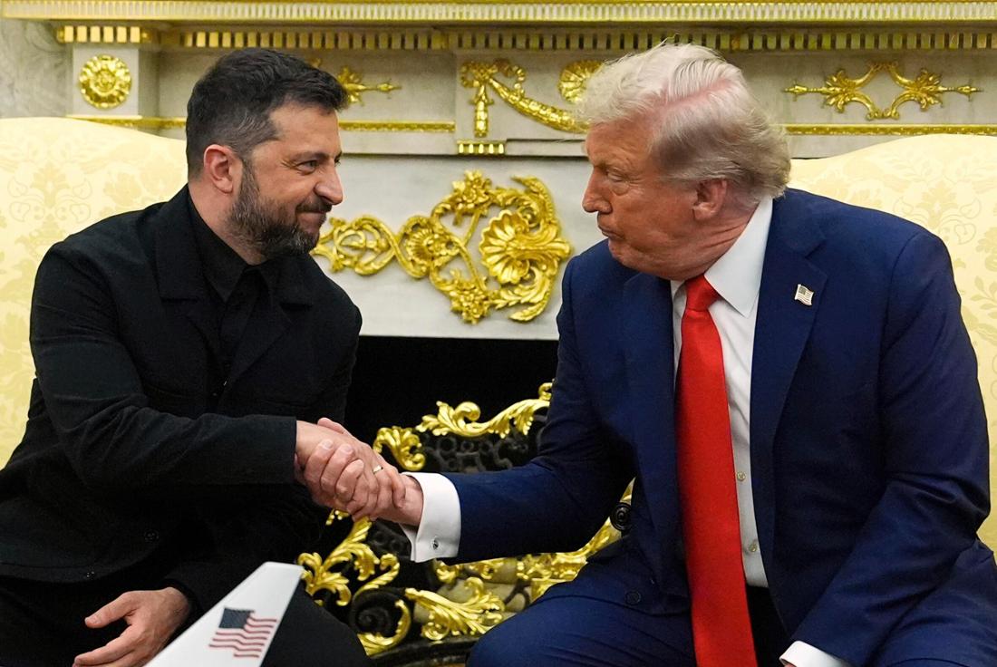 Ukraine-Treffen in Washington mit Trump und Selenskyj