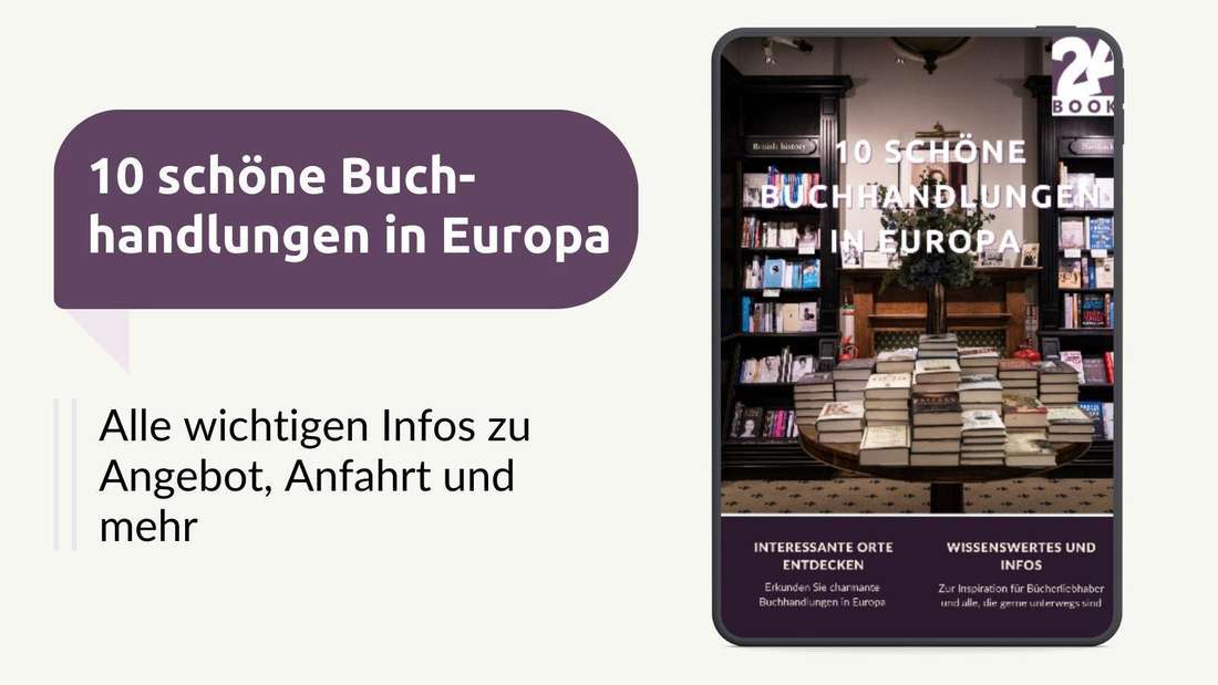 Die zehn schönsten Buchhandlungen in Europa: Laden Sie sich hier unseren kostenlosen PDF-Ratgeber herunter