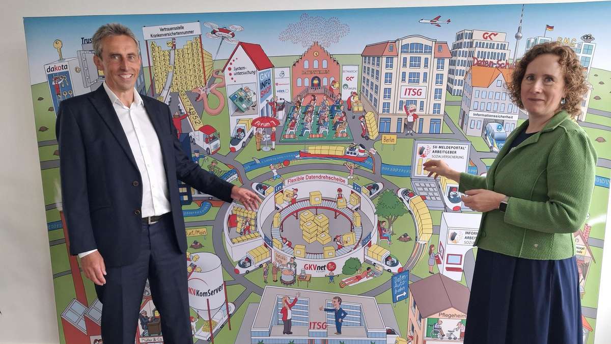 Die Nummer fürs Kärtchen ITSG seit einem Jahr in Offenbach ansässig