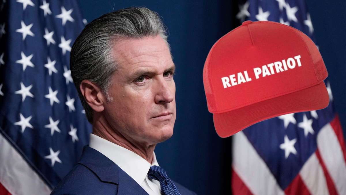 Newsom trollt US-Präsidenten mit „Patriot Shop“