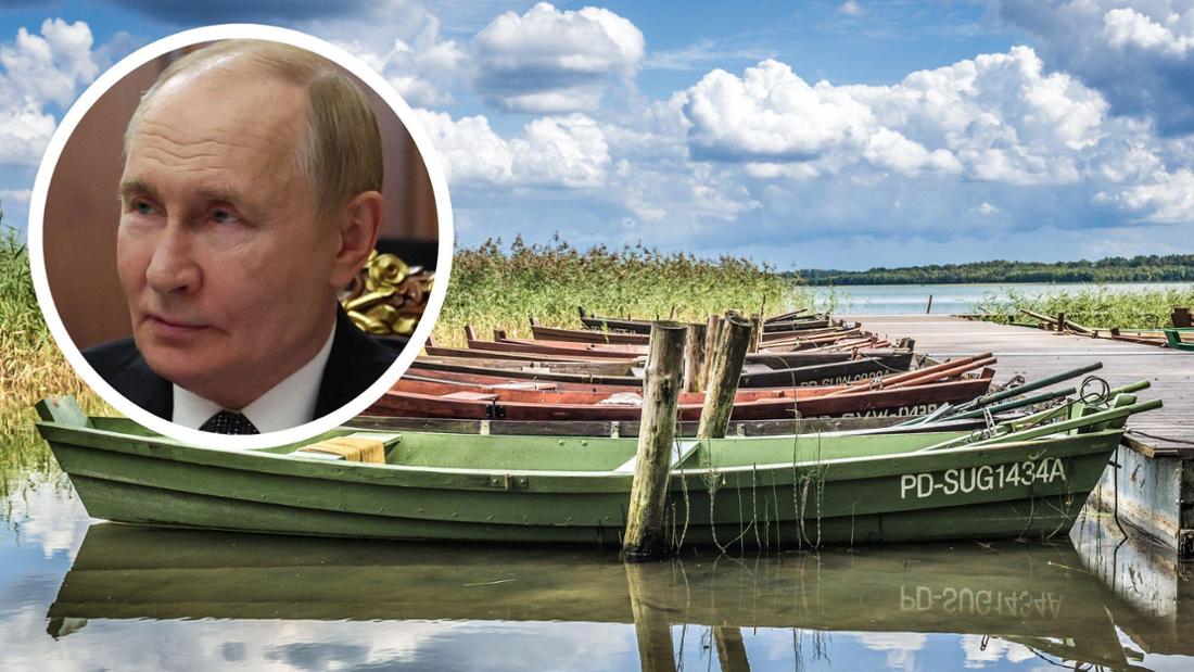 Rund um die polnische Kleinstadt Suwalki und die nahe litauische Grenze befinden sich etliche kleine Seen sowie teils Sumpflandschaft. Ein Hindernis für Wladimir Putin?