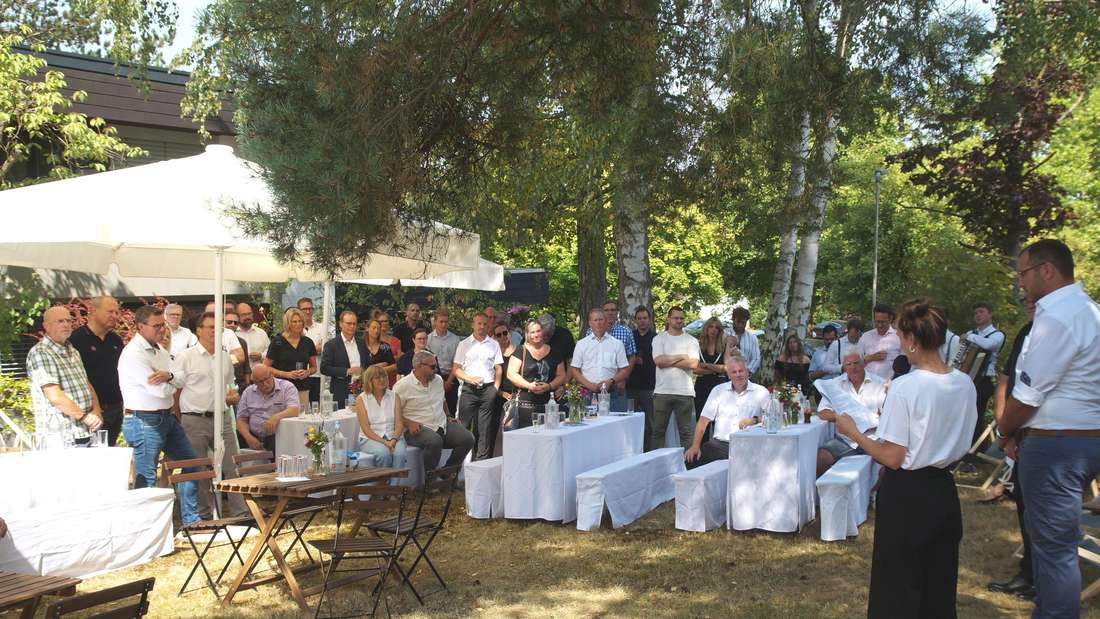 Mit über 100 geladenen Gästen wurde das 70-jährige Bestehen gefeiert.