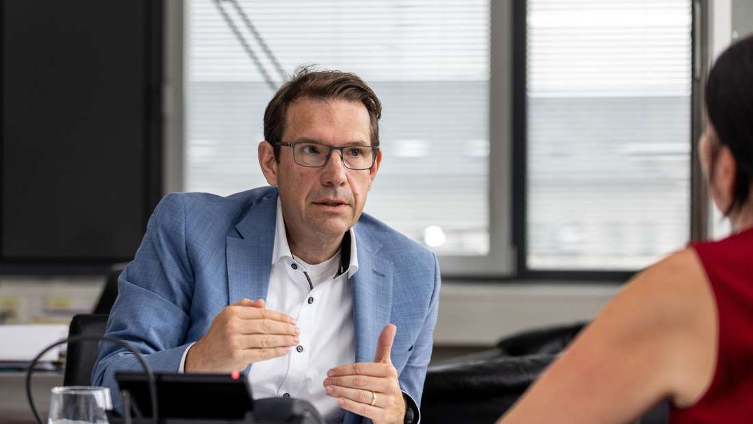 Darmstadts Oberbürgermeister Hanno Benz (SPD) im Interview.