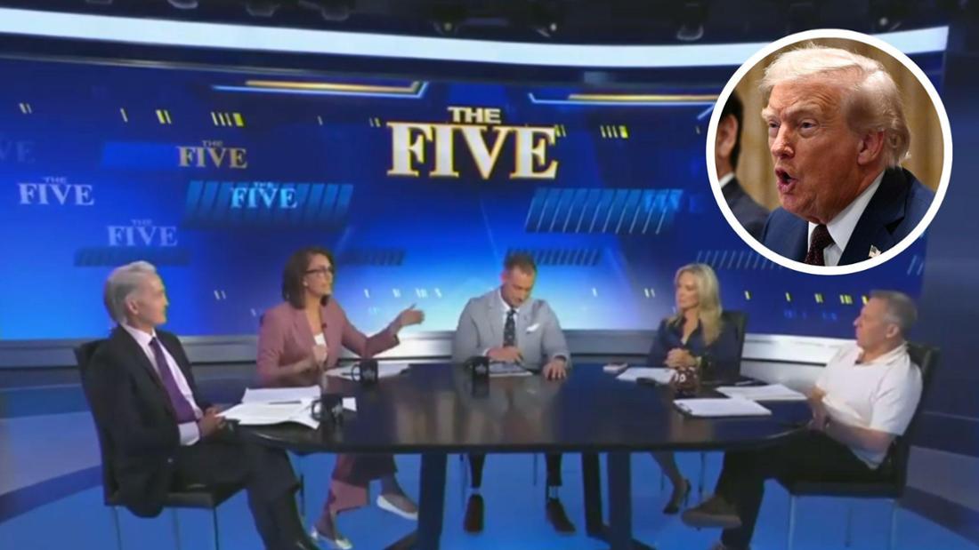 Zoff bei einer Fox News-Talkrunde, als es um Donald Trump geht.