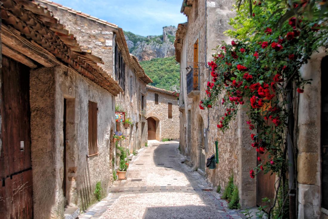 Enge Steingasse in Saint-Guilhem-le-Désert. (Archivbild)