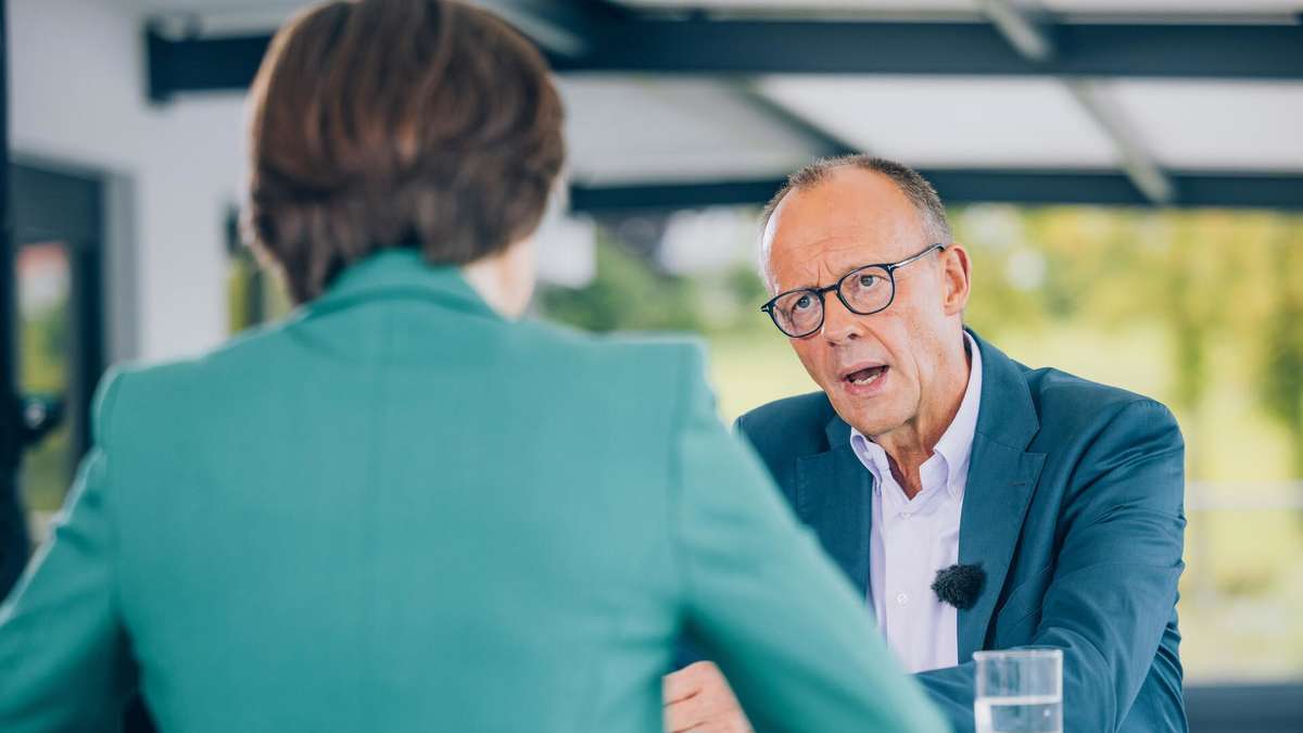 „Wie kommen Sie darauf?“ Merz liefert sich hitzige Debatte mit Moderatorin