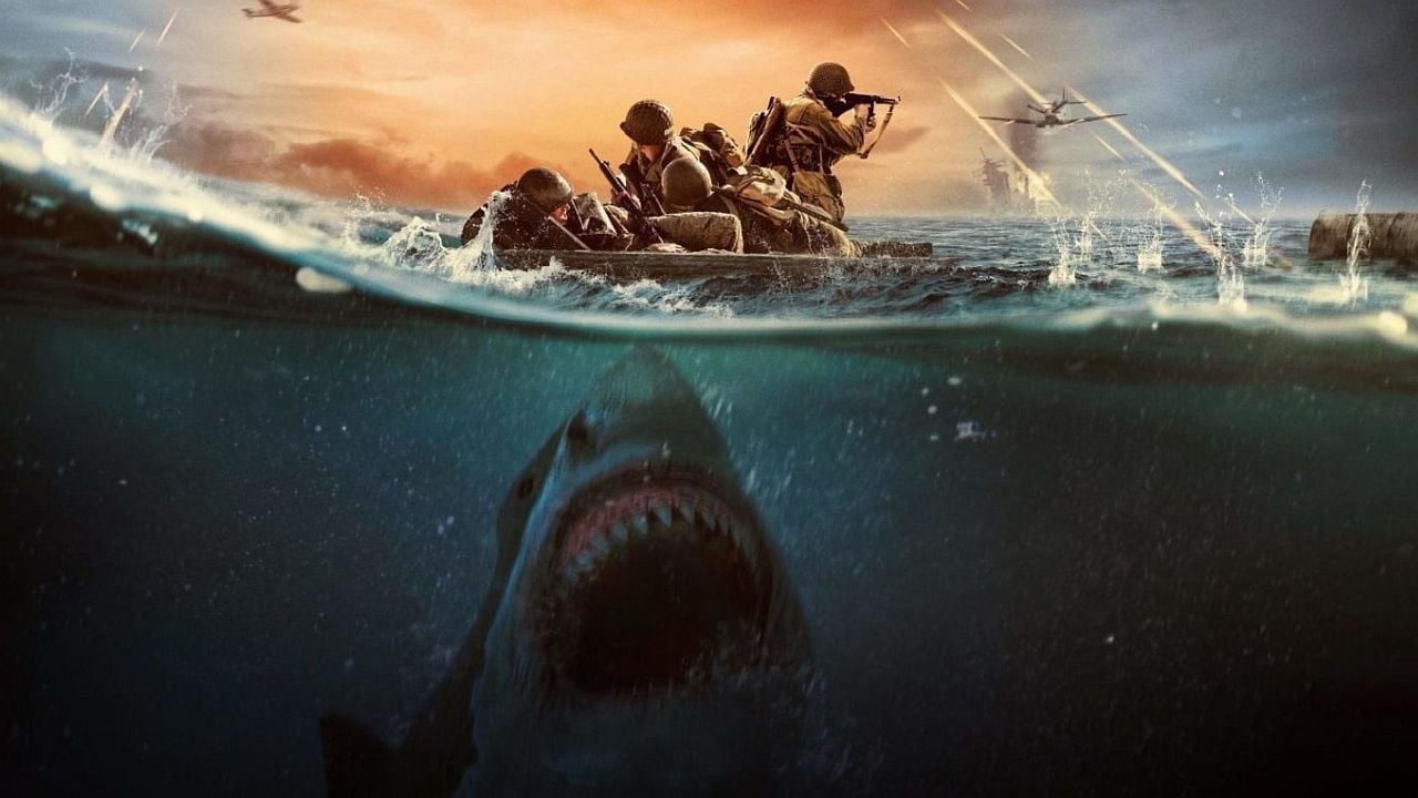 In diesem auf wahren Begebenheiten beruhenden Kriegs-Actioner kämpfen Soldaten gegen Haie: Trailer zu "Beast Of War" - Kino News