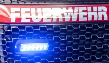 Feuerwehr sucht Brandort mittels Drohne