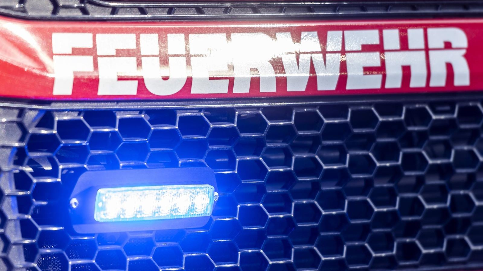 Feuerwehr sucht Brandort mittels Drohne