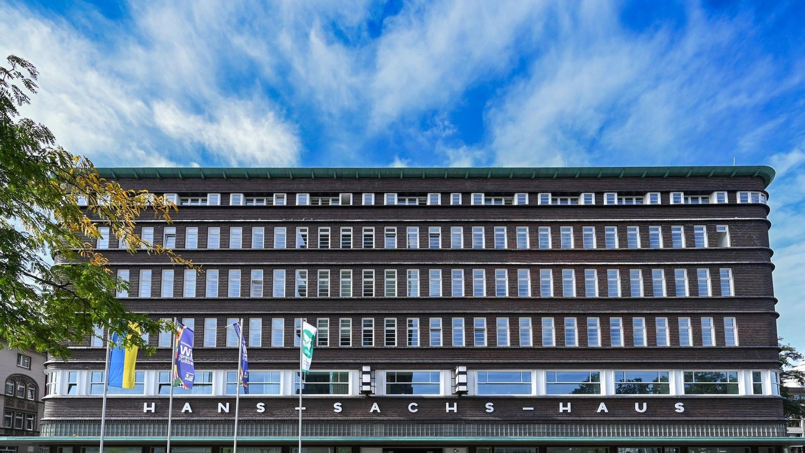 Faltwände im Hans-Sachs-Haus werden repariert