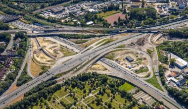 A42 für mehrere Tage dicht
