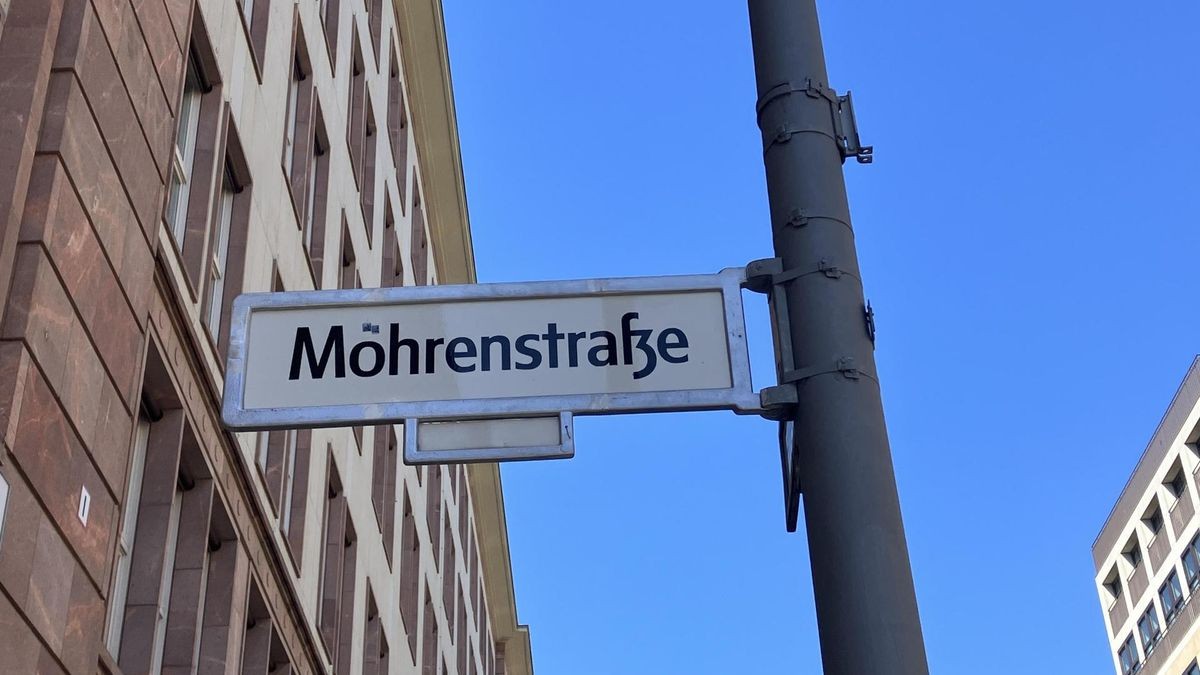 Möhrenstraße statt Mohrenstraße Mitte
