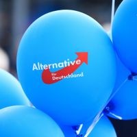 AFD Sommerfest in Erfurt Erfurt, 20.08..2024 Wahlstand beim Sommerfest der AFD auf dem Platz der Völkerfreundschaft in Erfurt Foto: Matthias Gränzdörfer Thüringen Germany *** AFD summer party in Erfurt Erfurt, 20 08 2024 Voting booth at the AFD summer party on the Platz der Völkerfreundschaft in Erfurt Photo Matthias Gränzdörfer Thuringia Germany Copyright: xMatthiasxGränzdörferx