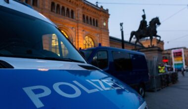 Mann randaliert mit Feuerlöscher im Hauptbahnhof Hannover