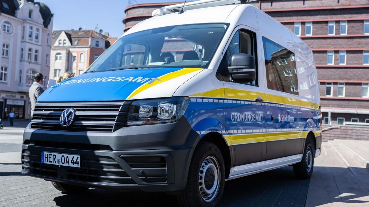 Die CDU will den Kommunalen Ordnungsdienst (KOD) in Herne weiter ausbauen. Im Bild: die neue Mobile Wache des KOD.
