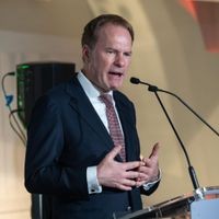 Kommunalwahl 2025: OB Stephan Keller (CDU) will in eine zweite Amtszeit - und verspricht eine ganze Menge.
