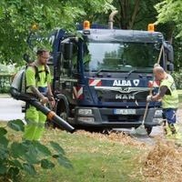 Reportage: Unterwegs mit der Straßenreinigung von ALBA (22. Juli 2025)