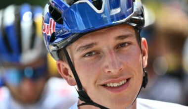 Tour-de-France-Held Florian Lipowitz bei Deutschland Tour 2025 in Essen