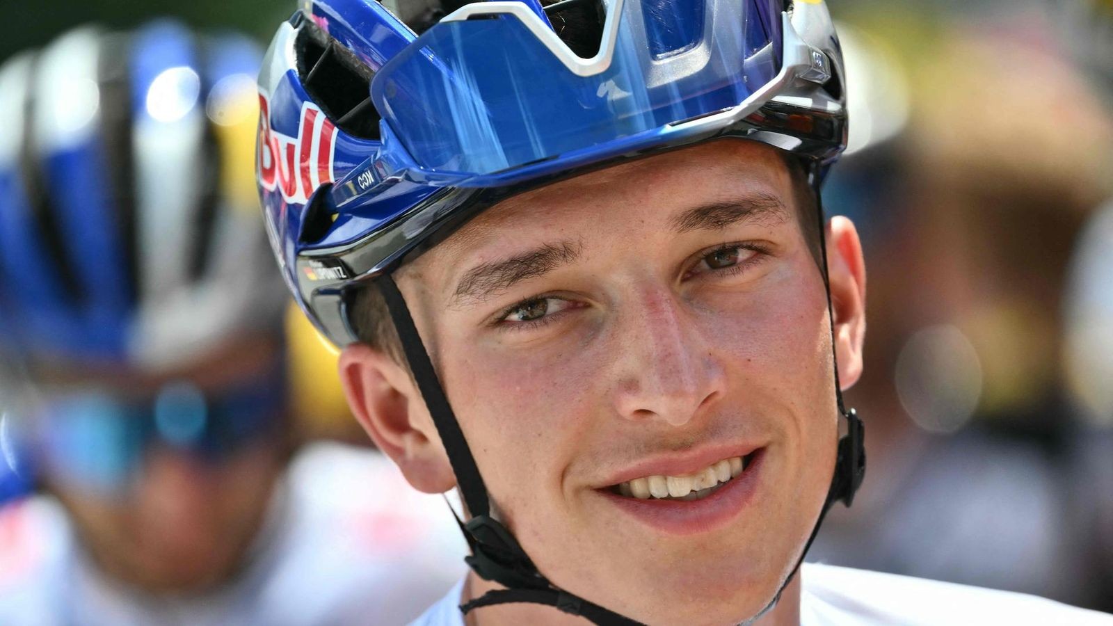 Tour-de-France-Held Florian Lipowitz bei Deutschland Tour 2025 in Essen