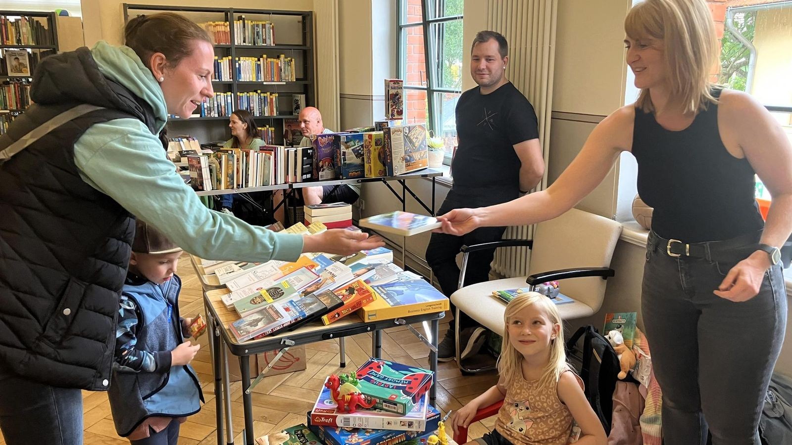 Ausrangiertes findet hier gute Verwendung