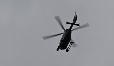 Hubschrauber über Bochum: Autofahrer nach Unfallflucht gestellt