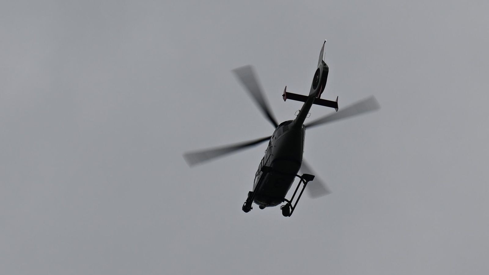 Hubschrauber über Bochum: Autofahrer nach Unfallflucht gestellt