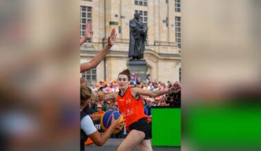 Bochumer Basketballerinnen treffen auf Olympiasiegerin