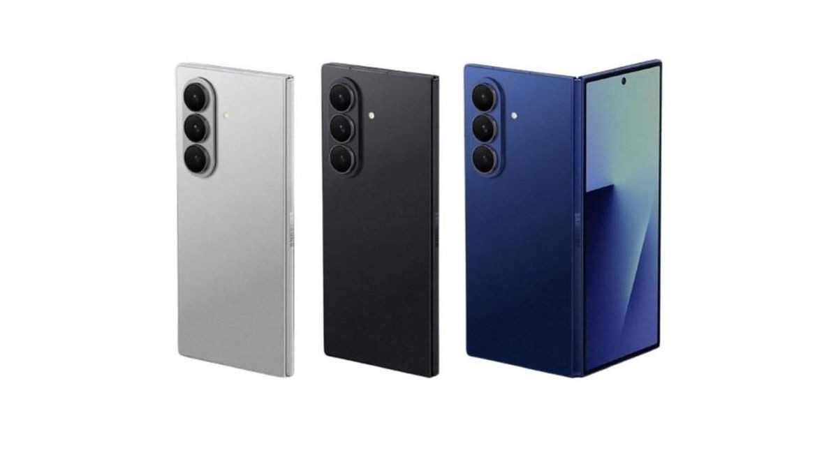 Das Samsung Galaxy Z Fold7 ist in Schwarz, Blau und Silber erhältlich