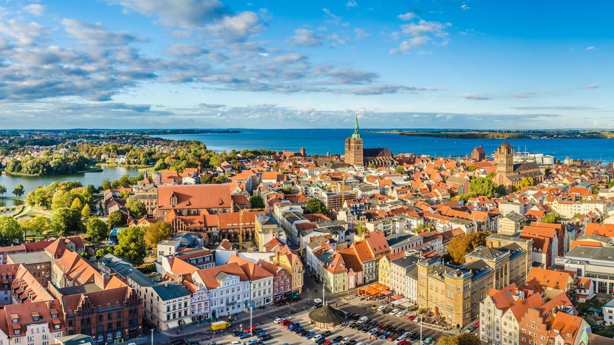 Ein Blick auf Stralsund 