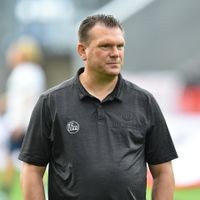 RWE-Trainer Uwe Koschinat.