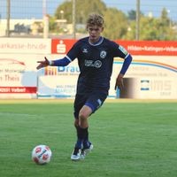 Fussball | Testspiel | Dienstag 22.07.2025 | Ort: IMS Arena Velbert | SSVg Velbert 02 (Regionalliga West) - Fortuna Düsseldorf (2.Bundesliga) | Im Bild Kilian Wagenaar (SSVg Velbert) 