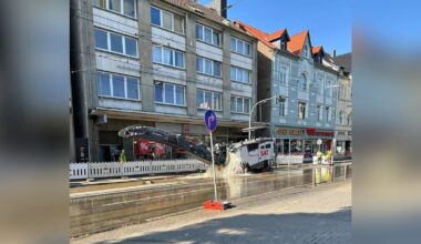 Panne auf neuer Baustelle in Bochum: 30 Haushalte ohne Wasser