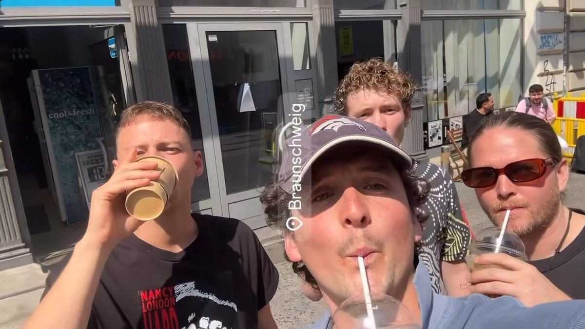 Vor dem Auftritt in Braunschweig posteten Provinz eine kurze Story aus der Innenstadt.