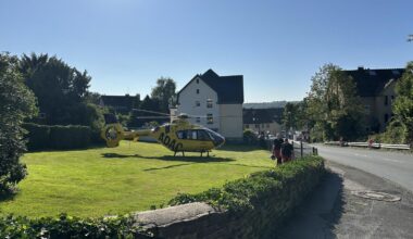 E-Bike-Unfall in Witten: Rettungshubschrauber muss ausrücken