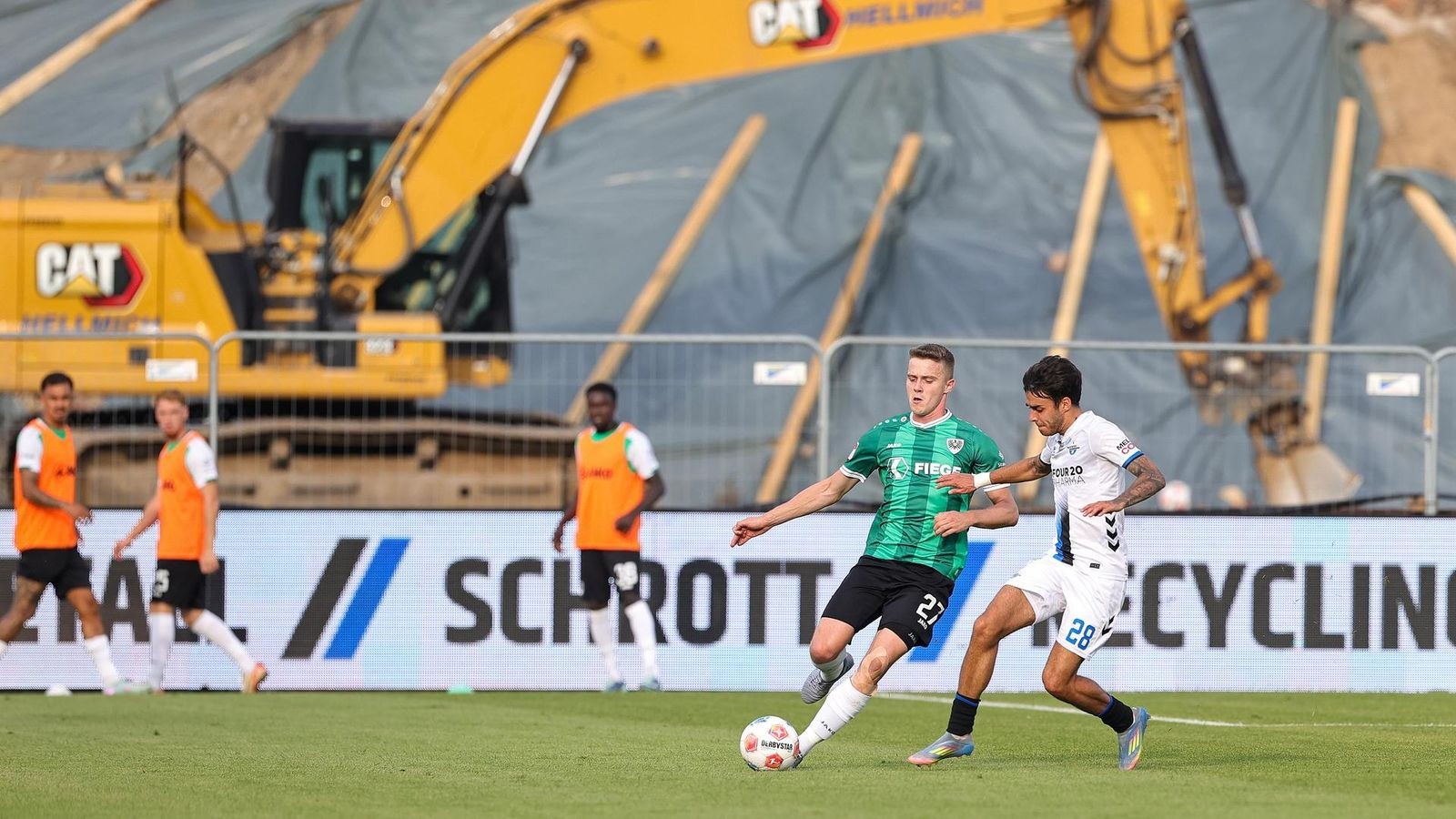 Wattenscheid wieder auf einer Stadion-Baustelle