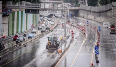 A52 in Essen wieder freigegeben