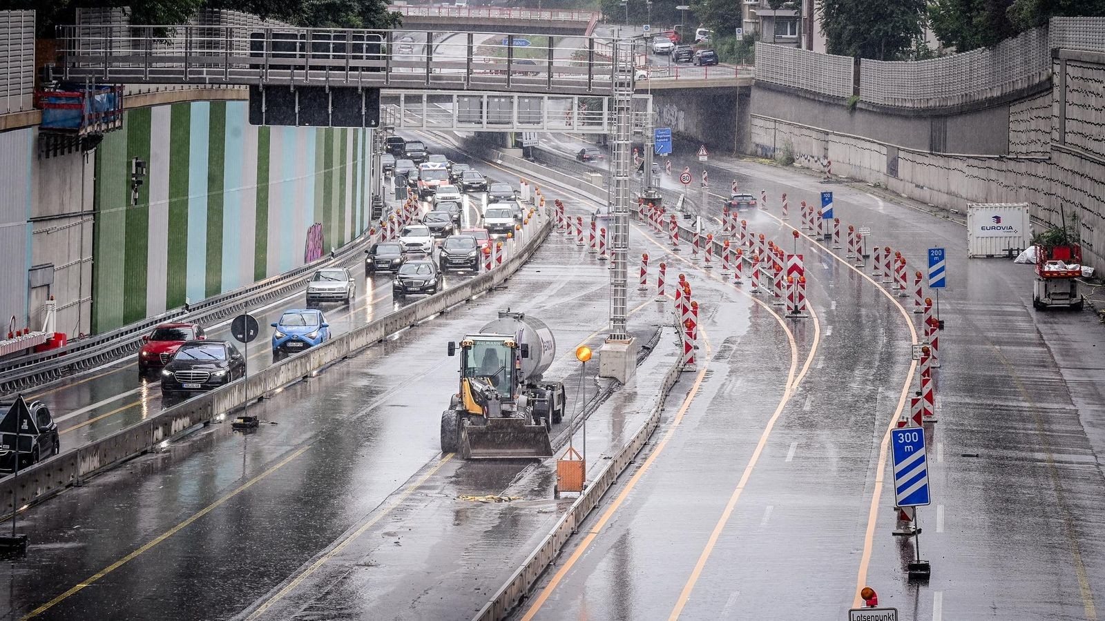 A52 in Essen wieder freigegeben