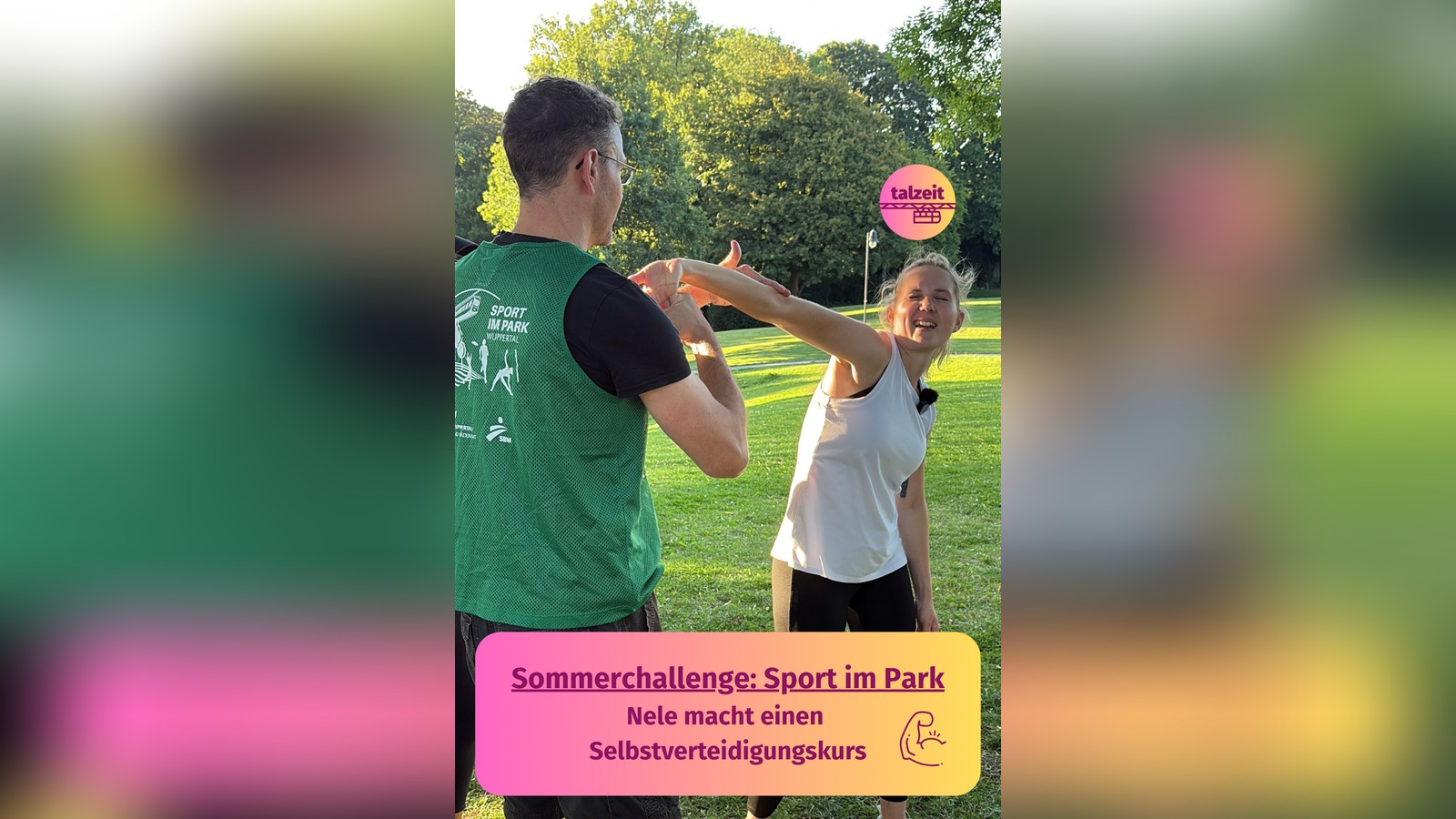 Selbstverteidigung bei Sport im Park: „Wehrt euch und schreit“