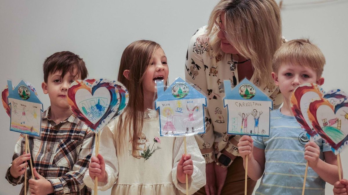 Die SPD will den Ausbau von Kindertagesstätten und Ganztagsangeboten in Herne vorantreiben. Im Bild: die Anfang 2025 eröffnete neue Kita Am Berg.