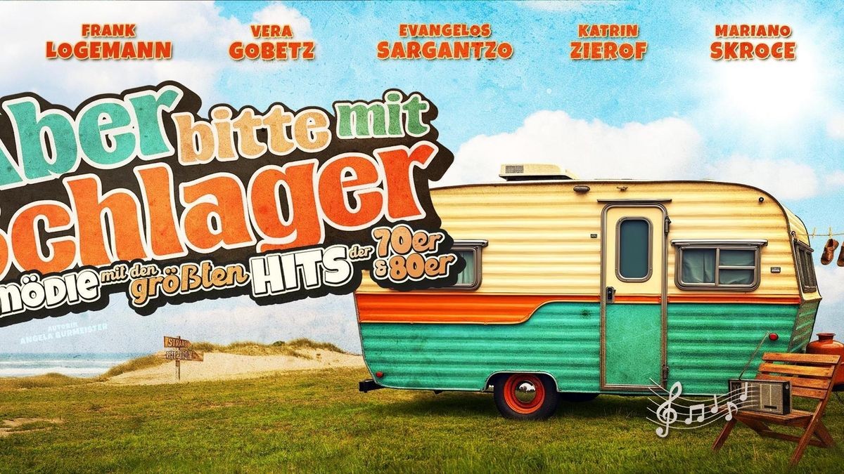 Aber bitte mit Schlager Plakat