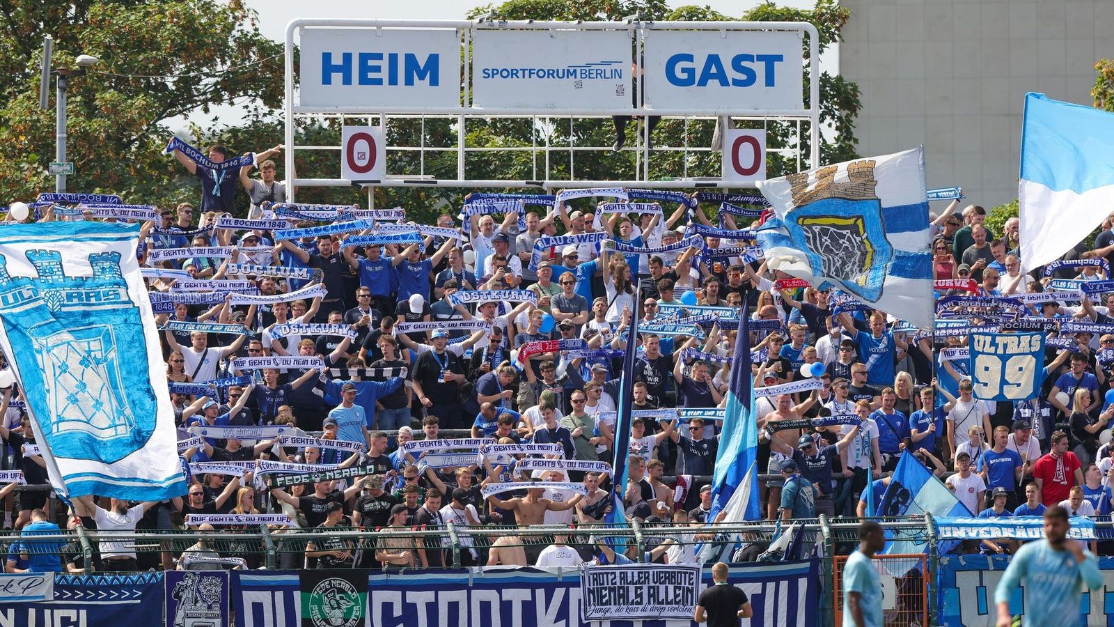 „Alle in Weiß“ zum Derby